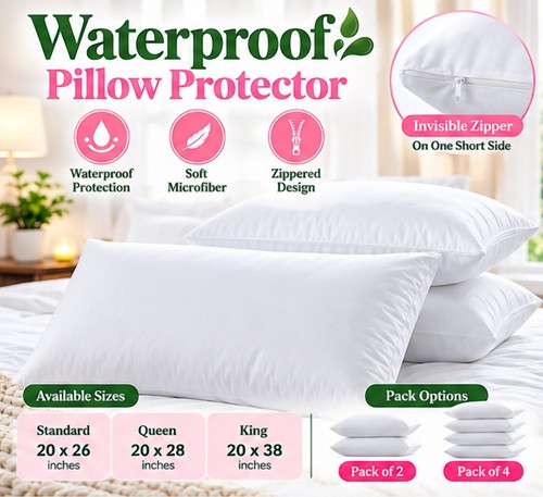 Waterproof pillow protectors - waterproof,