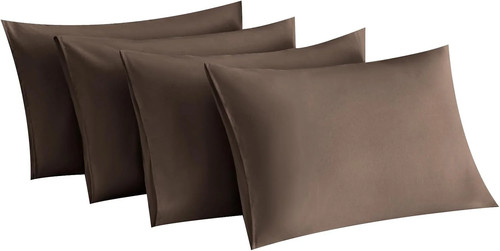 Brown pillow cases standard - pillow,