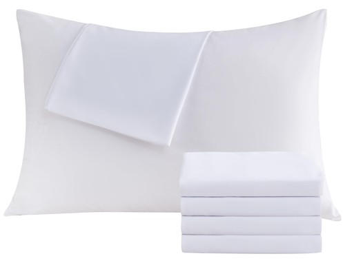 White pillow cases queen - cases, 4